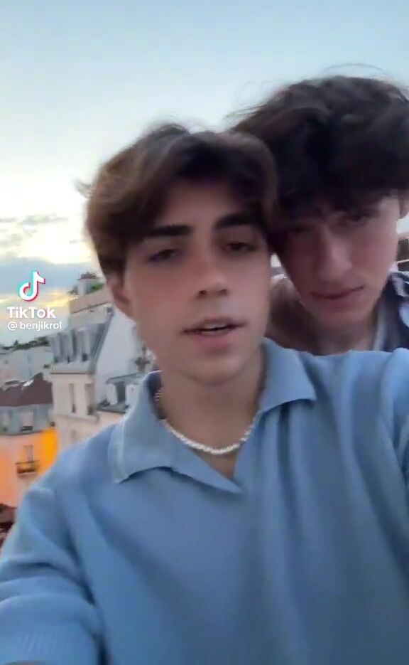 Benji krol & friend tiktok
