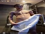 Shower boys: benny shanks gets wet