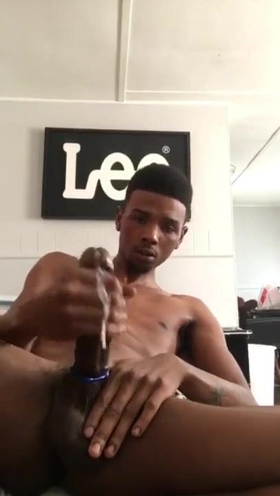 Big cock and balls unload nice cum