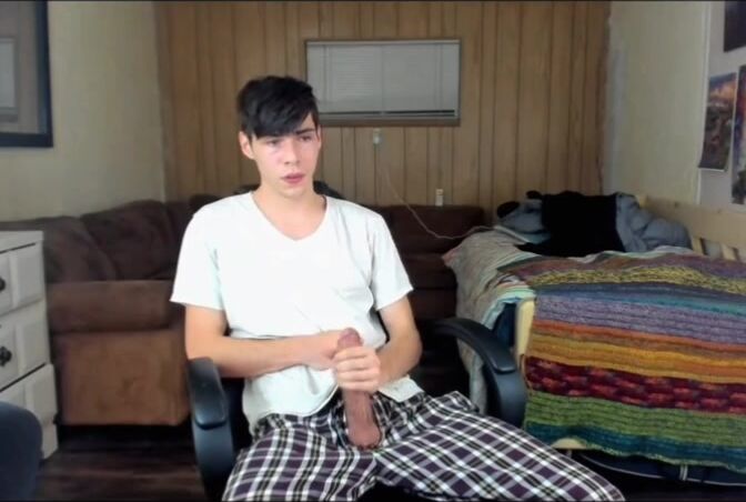 Teen takes big cock online