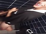デカチン男がトイレでつかまった