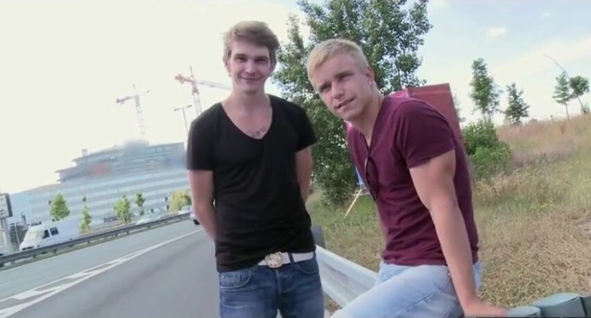 Twinks bareback big dick facial action