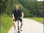 Lycra biker strips and strokes