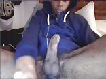 Black college lad with huge cock returns!!