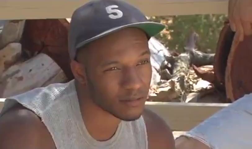 Interracial black meat white gang gay muscle action