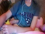 مراهق أشقر يستمني زبه الصلب 6