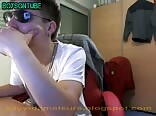 Blond straight boys show ass and cum hard