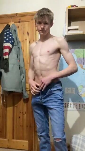 Blonde hottie bedroom twink gay porn tube