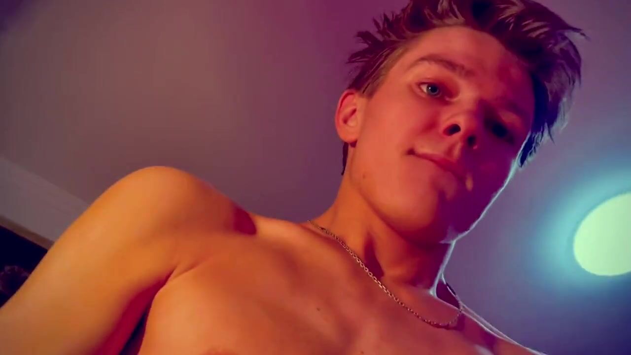 Boys face cum after blowjob