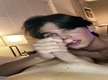 Blaue augen twink lutscht teenager schwanz