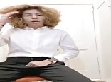 Hot shaggy haired boy porn action