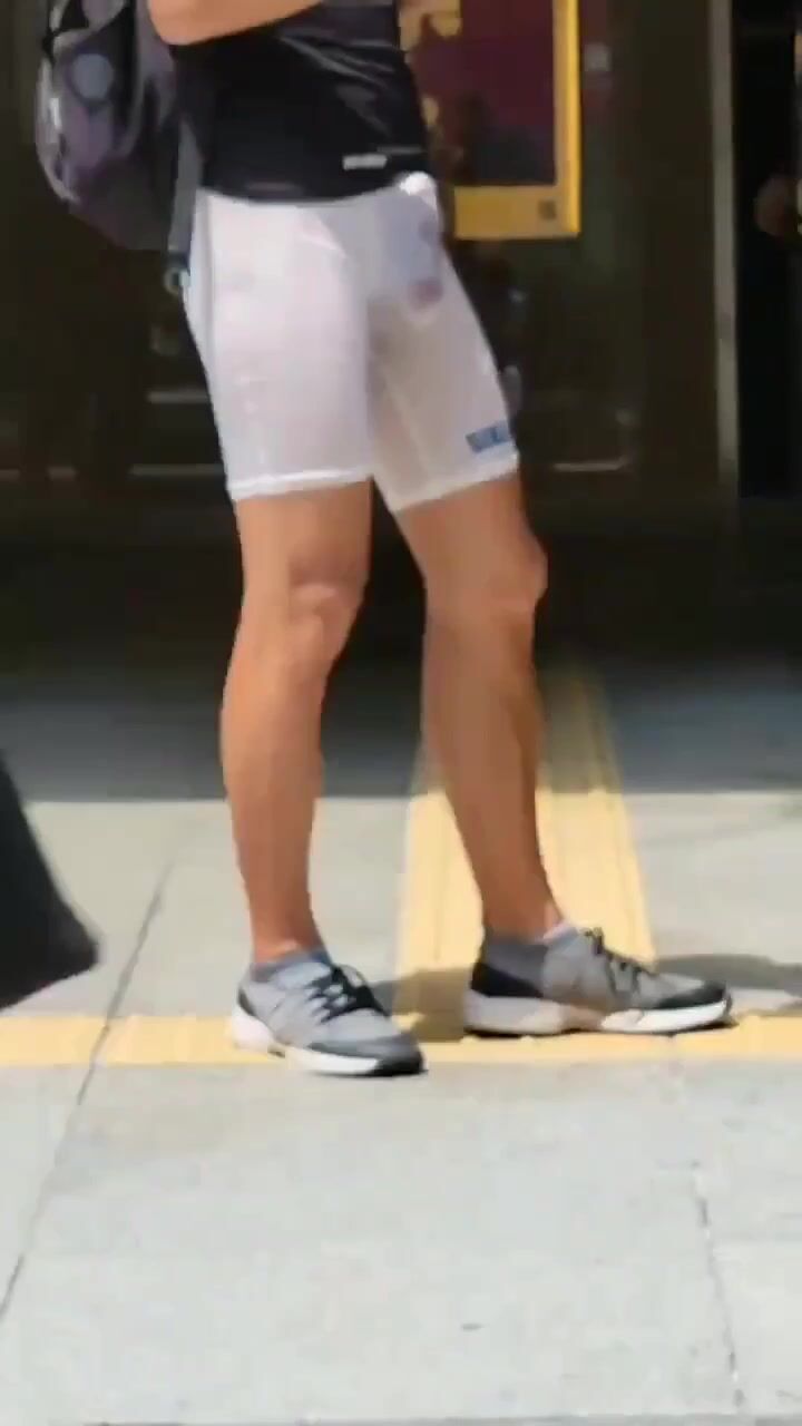 Twink boner stiff outside, no cum