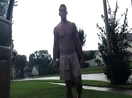 Boxers in the rain