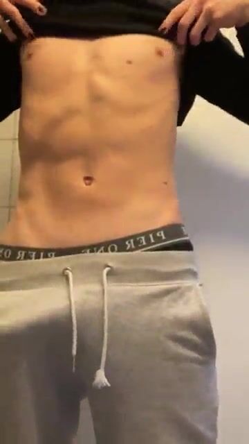 Horny boy craves cock, ready to get sucked