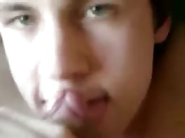 Self sucking boy shows off 2