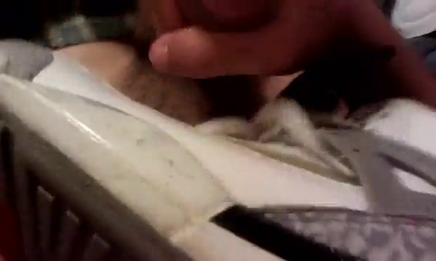 Twink sneaker bareback cock spunk