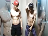 Sexy boy twins dance