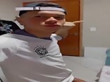 Big cock boy shows off his package