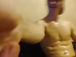 Boys with nice body spurts hot load of jizz