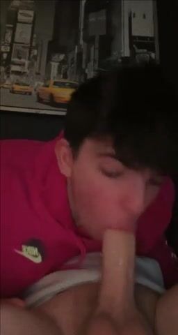 Boys sucking & cum loki
