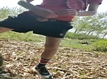 Forest jerk off with horny boys