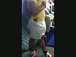 Brazilian buddies on bus