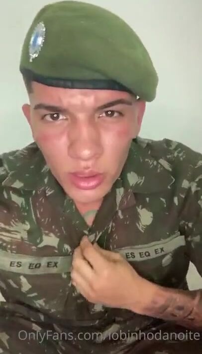 Brazilian military boy cumming gay porn videos