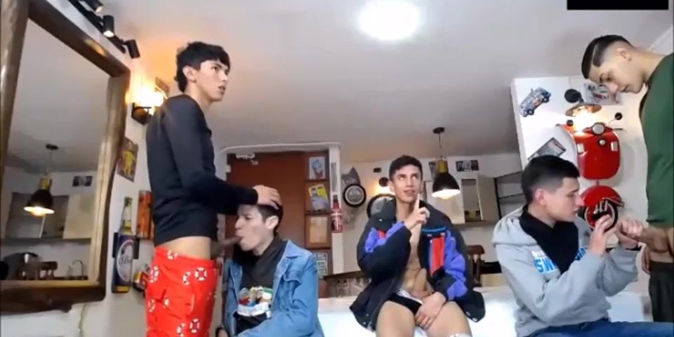 House party cam boys: brionti show porn action