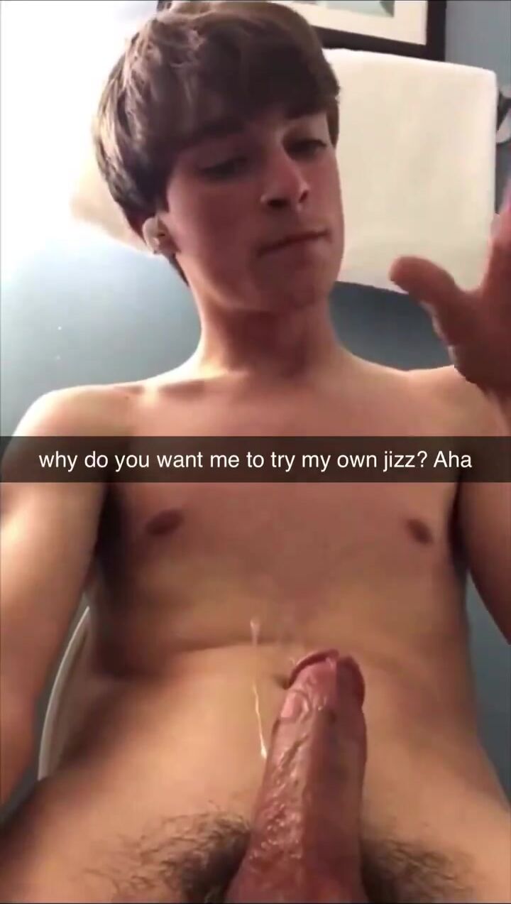 Bro probiert sein sperma vor der kamera
