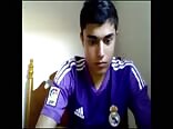 Spanish jock twink strokes muscle cock bareback