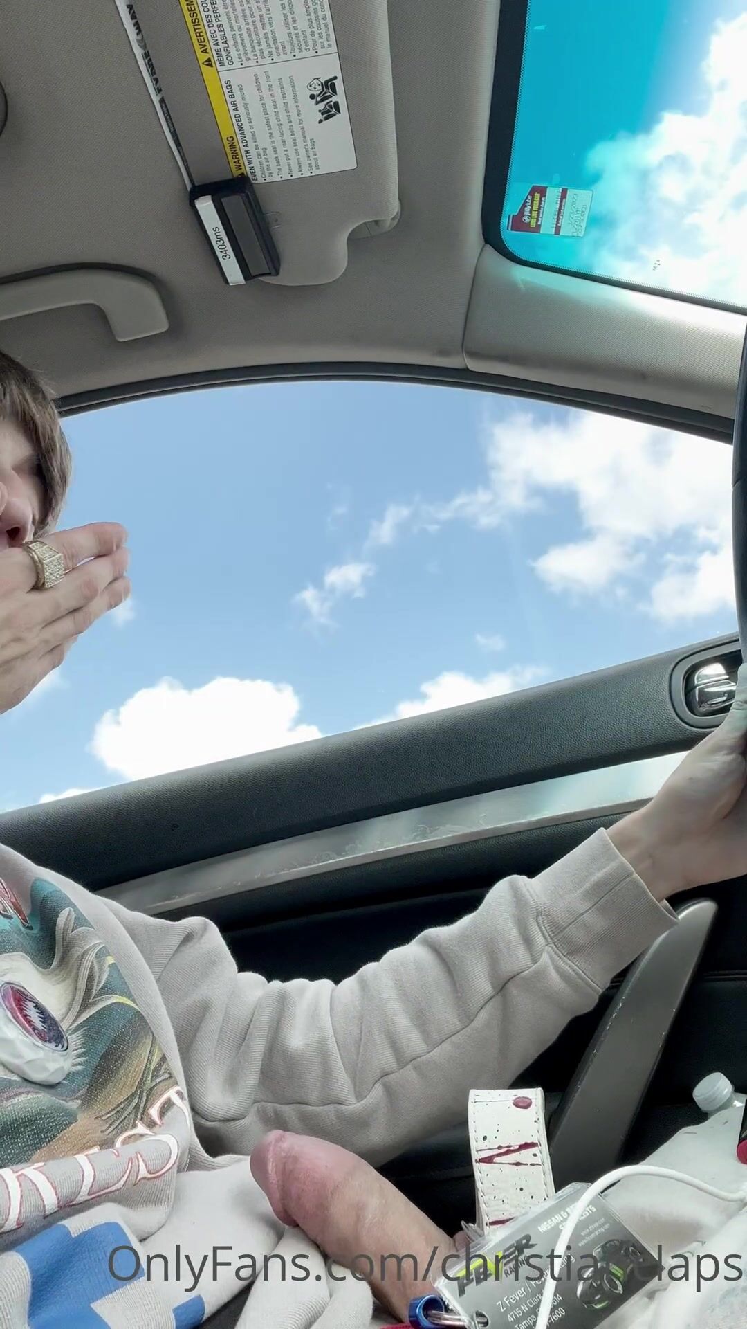 Car cock friend cam bareback