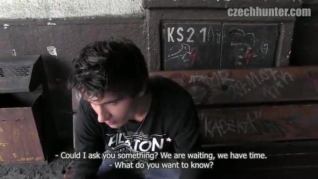 Caught tourist boy sells his ass