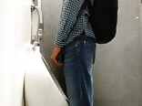 Caught getting hard at urinal gay porn tube