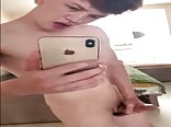 Gay boys caught taking selfie on phone