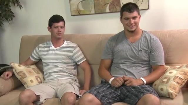 Beefy football twink seduced by chase