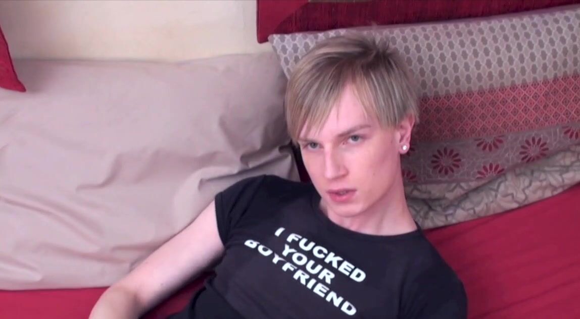 Classic creamy twink jerk off