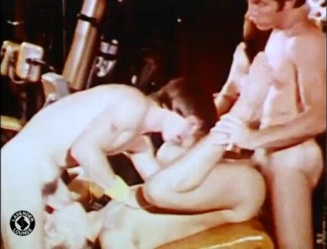Vintage muscle jocks take teens
