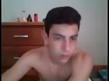 Cocky boy showing off on omegle