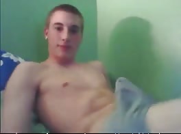 College boy jerk