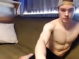 College dude jerks his cock on cam - more at gayboy.ca