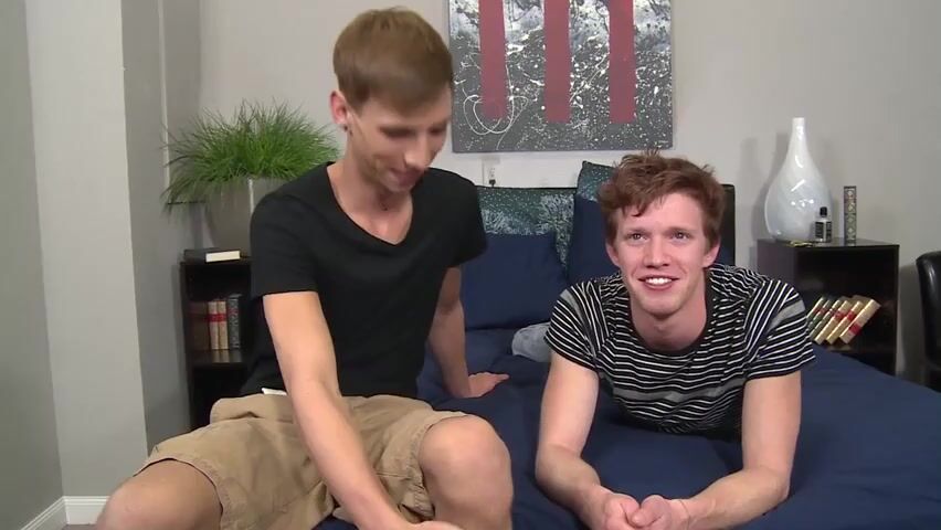 College twink sucks cock for cash