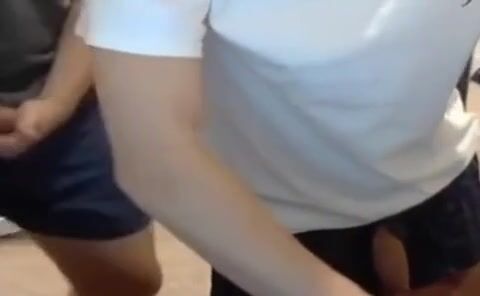 College guys experiment