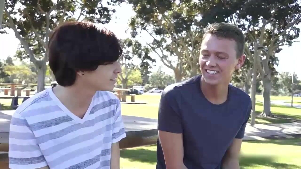 Twinks come home for gay porn tube action