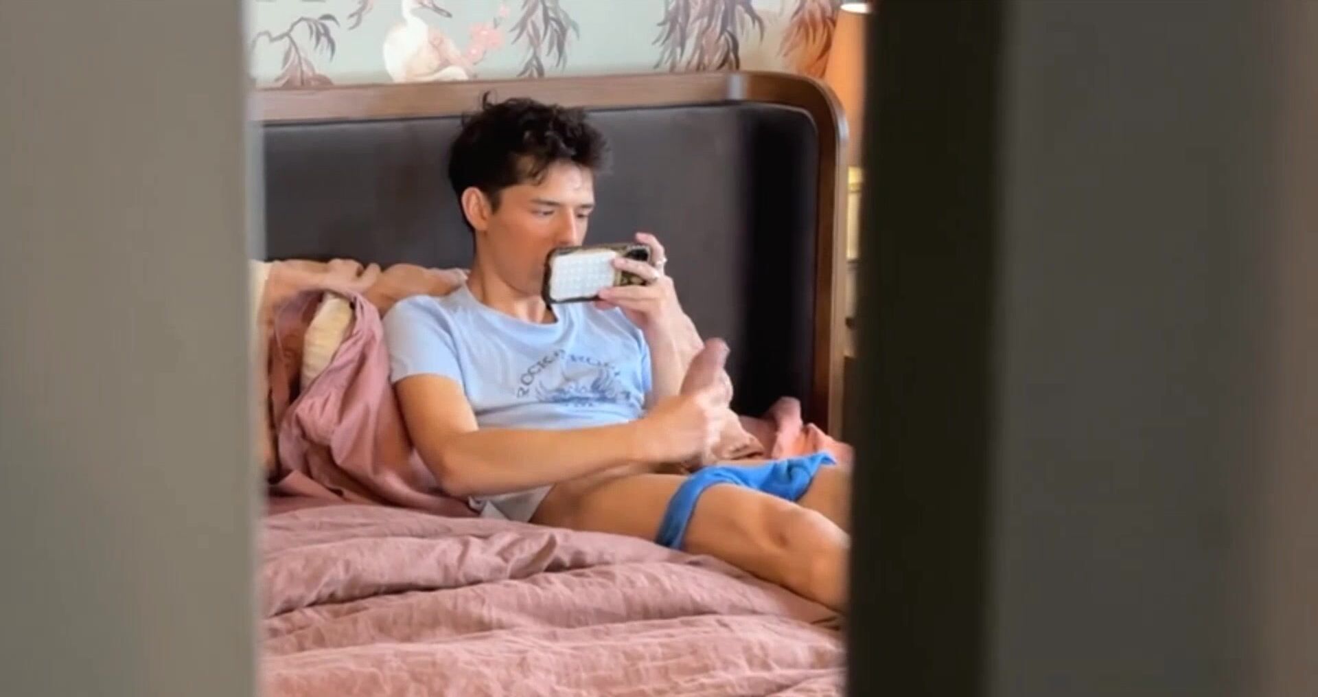 Connor - stepdad watches me jerk off