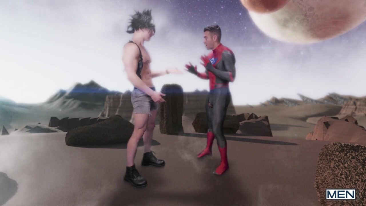 Cosplay twinks ride raw daddy cock