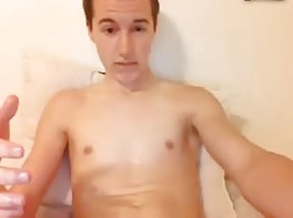 Covered in his own cum
