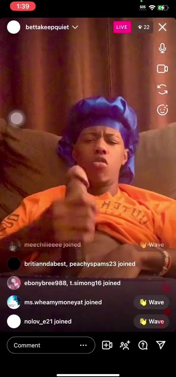Crazy on instagram live