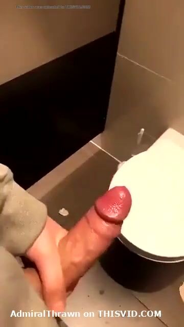 Cum marking toilet stall