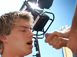 Cum shot facials galore