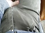 Jeans cum explosion 2